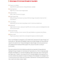 4" 2019 2018 Jeep Wrangler JL Fog Lights 17W 2018+ Jeep JL Led Fog Lights