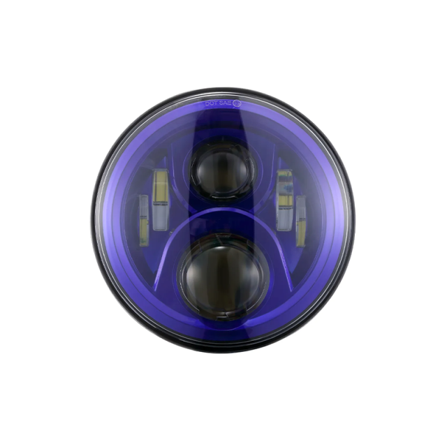 50w DOT SAE 7'' Round Jeep Wrangler JK Led Headlight Projector with High Low Beam