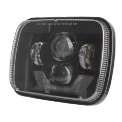 5x7 Led Projector Headlights 1984-2001 Jeep Cherokee XJ Led Headlights with High Low Beam DRL Turn Signals