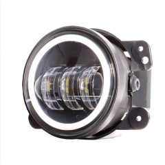 2007-2017 Jeep Wrangler JK Led Fog Lights with Halo DRL Turn Signals