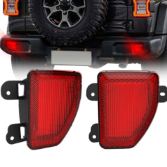 2018 up Jeep Wrangler JL Rear Bumper Led Tail Lights Reflector Lamps