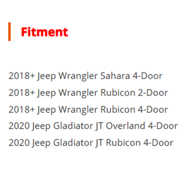 Led Daytime Running Lights with Turn Signal for 2018+ Jeep Wrangler Sahara 4-Door Rubicon 2-Door 4-Door