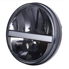 Morsun for Jeep Wrangler JK Accessories 7 Headlight H4 Bulb White/Yellow Turning Signal