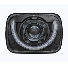 5x7 inch Jeep Comanche Led Headlights Conversion for 1984-2001 Jeep Cherokee XJ Upgrade