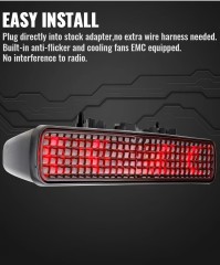 New Arrival 2018 Jeep JL Third Brake Light Jeep Wrangler JL Led 3rd Brake Light 2019 Jeep JL Spare Tire Brake Light