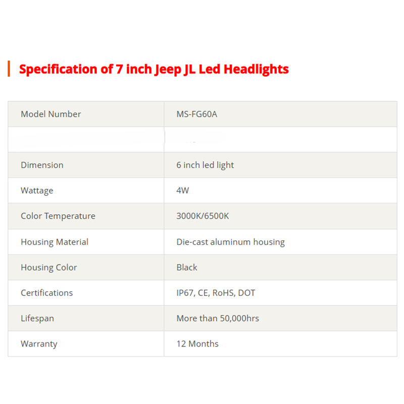 X Shape 6" Round Led Auxiliary Driving Lights for Jeep Wrangler Offroad Amber White Spot Flood Beam Lights