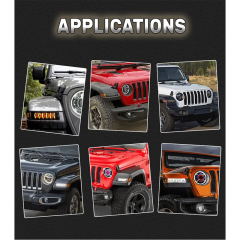 Led Daytime Running Lights with Turn Signal for 2018+ Jeep Wrangler Sahara 4-Door Rubicon 2-Door 4-Door