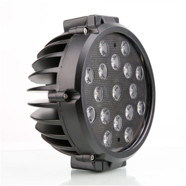 51W 6 inch Round Led Offroad Lights Jeep Wrangler Off Road Lights 6 inch Round Led Driving Lights