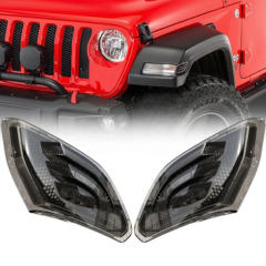 Smoked Jeep JL Side Marker Light Led 2018 Jeep Wrangler Smoked Side Marker Lights Replacement