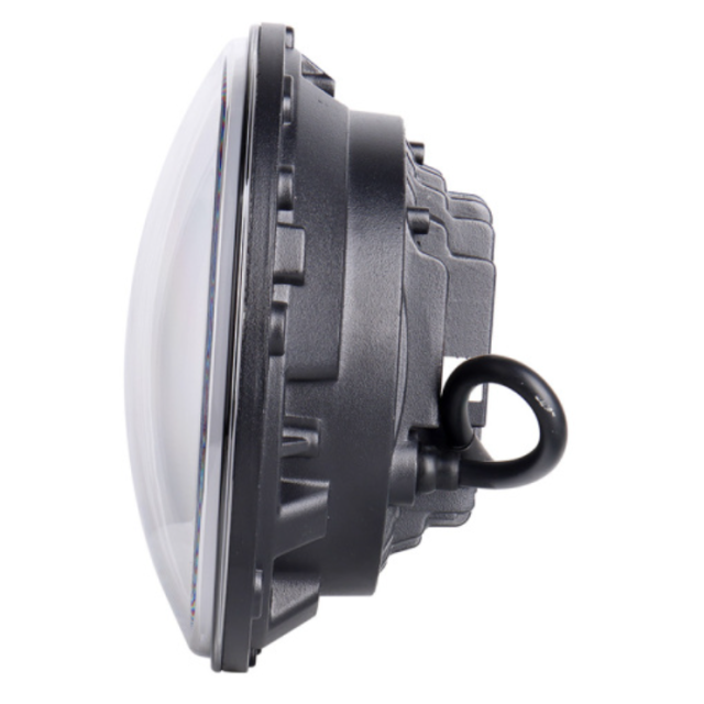 Full Halo Ring White Amber 7" Round Led Headlight 7 Inch Headlamps for Jeep Wrangler Jk