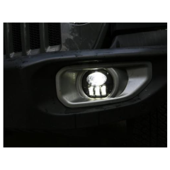 4" 2019 2018 Jeep Wrangler JL Fog Lights 17W 2018+ Jeep JL Led Fog Lights