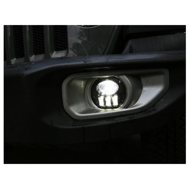 4" 2019 2018 Jeep Wrangler JL Fog Lights 17W 2018+ Jeep JL Led Fog Lights