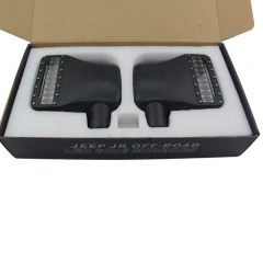 Jeep JK rear view mirror led lights Jeep Wrangler rear view mirror light replacement