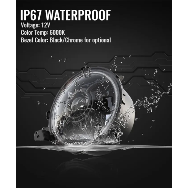 2018 2019 Jeep Wrangler JL Oem Led Headlights 9 inch Jeep JL Oem Led Headlights