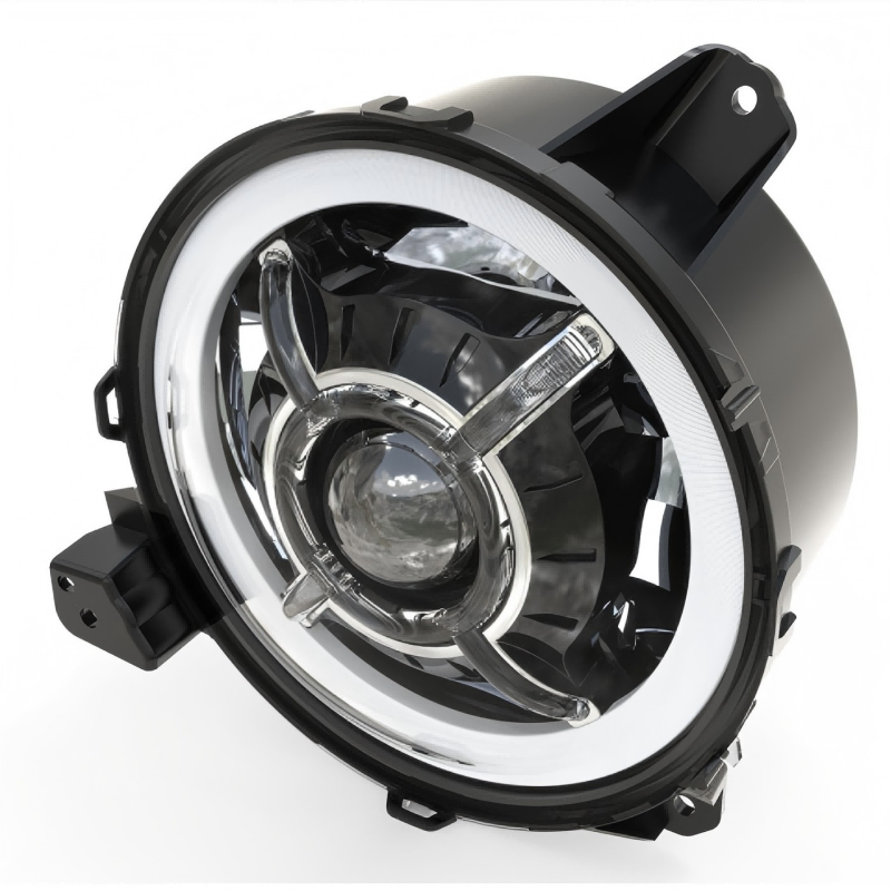 Newest Design 9 inch 2018 Jeep Wrangler JL LED Headlights DOT SAE Jeep JL Led Headlights 2018 2019