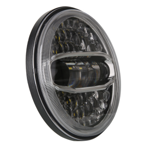 7 inch Round Jeep Jk Oem Led Headlights with Halo Lights Jeep Jk Factory Led Headlights Assembly