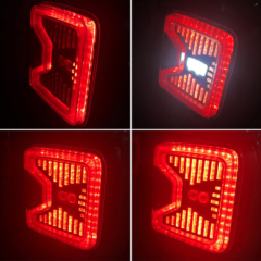 Morsun New Arrival Led Tail Lights for Jeep Wrangler JL 2018 2019 with Reverse/Running/Turn/Brake Beams