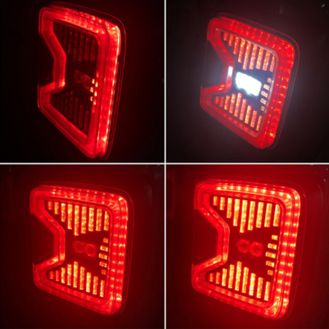 Morsun New Arrival Led Tail Lights for Jeep Wrangler JL 2018 2019 with Reverse/Running/Turn/Brake Beams