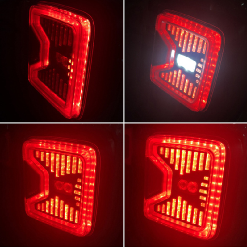 Morsun New Arrival Led Tail Lights for Jeep Wrangler JL 2018 2019 with Reverse/Running/Turn/Brake Beams