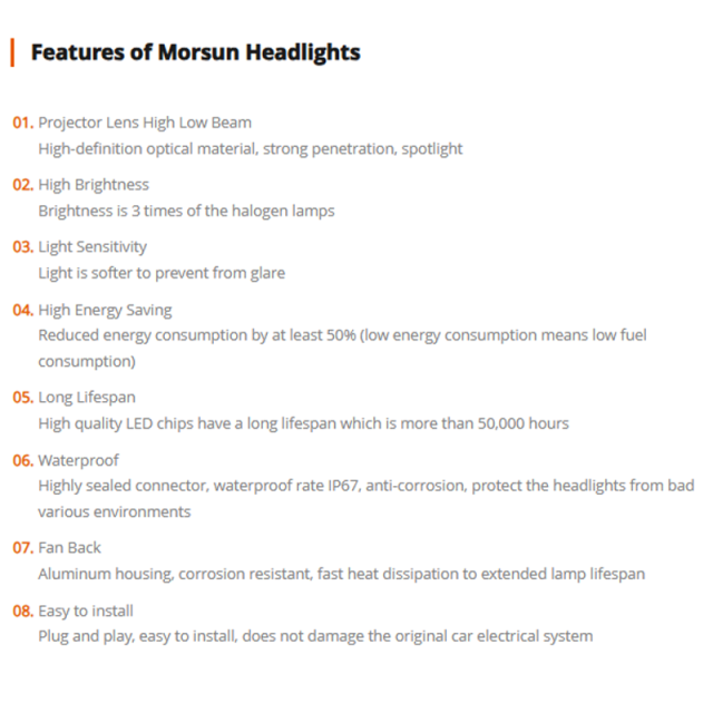 2018-2023 Jeep JL RGB Halo Headlights Bluetooth App Control Jeep Wrangler Color Changing Halo Led Headlights