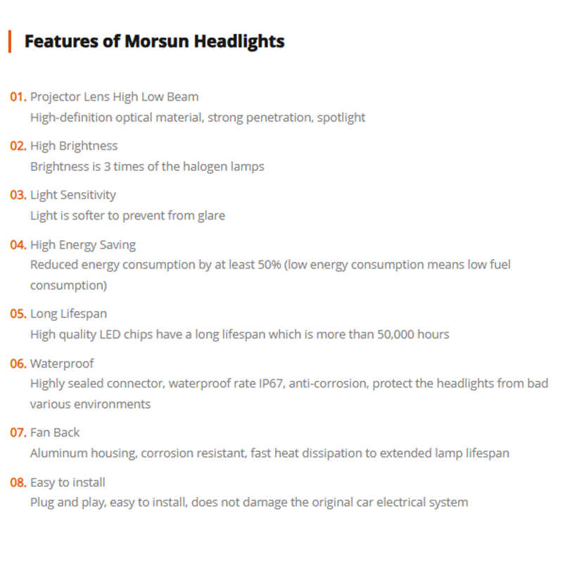 2018-2023 Jeep JL RGB Halo Headlights Bluetooth App Control Jeep Wrangler Color Changing Halo Led Headlights