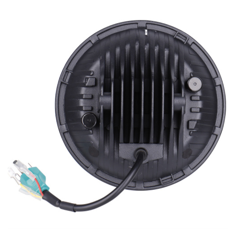 7'' round Jeep jk aftermarket headlights 2007-2018 with high low beam and drl