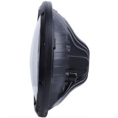 For Jeep Wrangler Parts 7 headlights White/Amber Halo Ring Headlight for Road Glide Hi/Low Beam 7" Headlamp for Jeep Wrangler