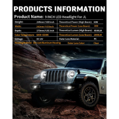 DOT SAE 2018 2019 Jeep Wrangler Moab Edition Led Headlights for Jeep Wrangler Moab