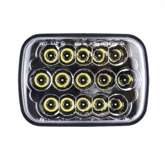 DOT 5x7 H6054 Sealed Beam Led Headlights for Jeep Cherokee XJ Wrangler YJ
