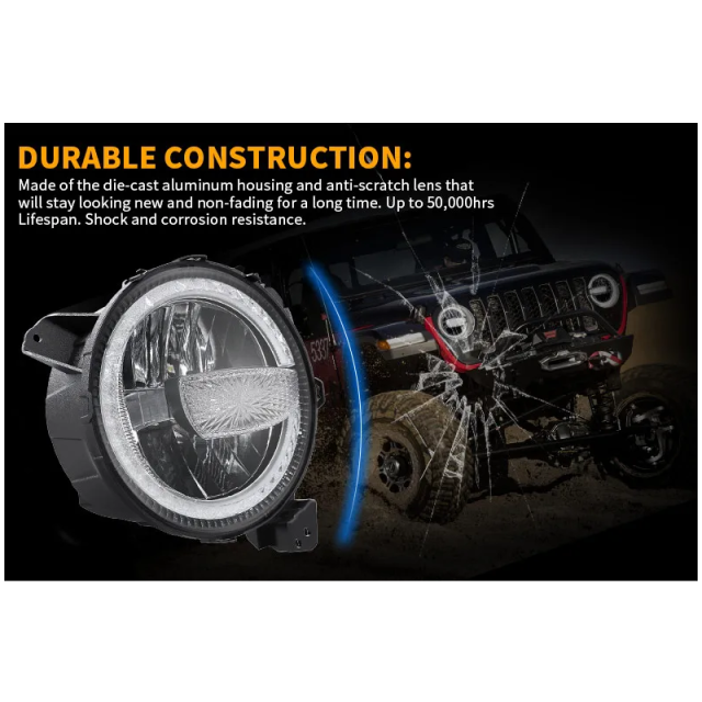 DOT SAE 2018 2019 Jeep Wrangler Moab Edition Led Headlights for Jeep Wrangler Moab