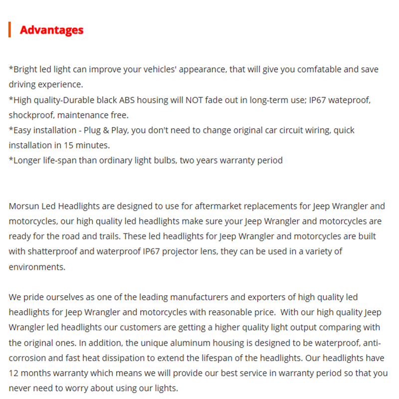 Morsun New Arrival Led Tail Lights for Jeep Wrangler JL 2018 2019 with Reverse/Running/Turn/Brake Beams