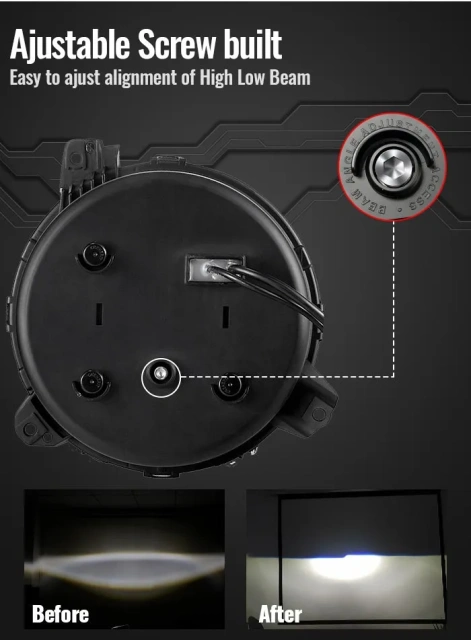 Newest Design 9 inch 2018 Jeep Wrangler JL LED Headlights DOT SAE Jeep JL Led Headlights 2018 2019