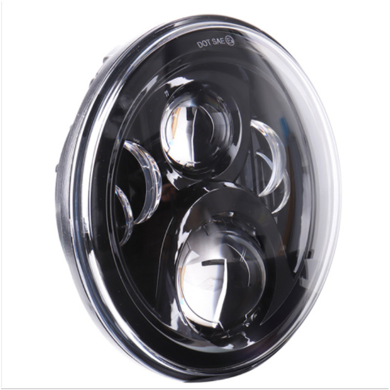 50w DOT SAE 7'' Round Jeep Wrangler JK Led Headlight Projector with High Low Beam