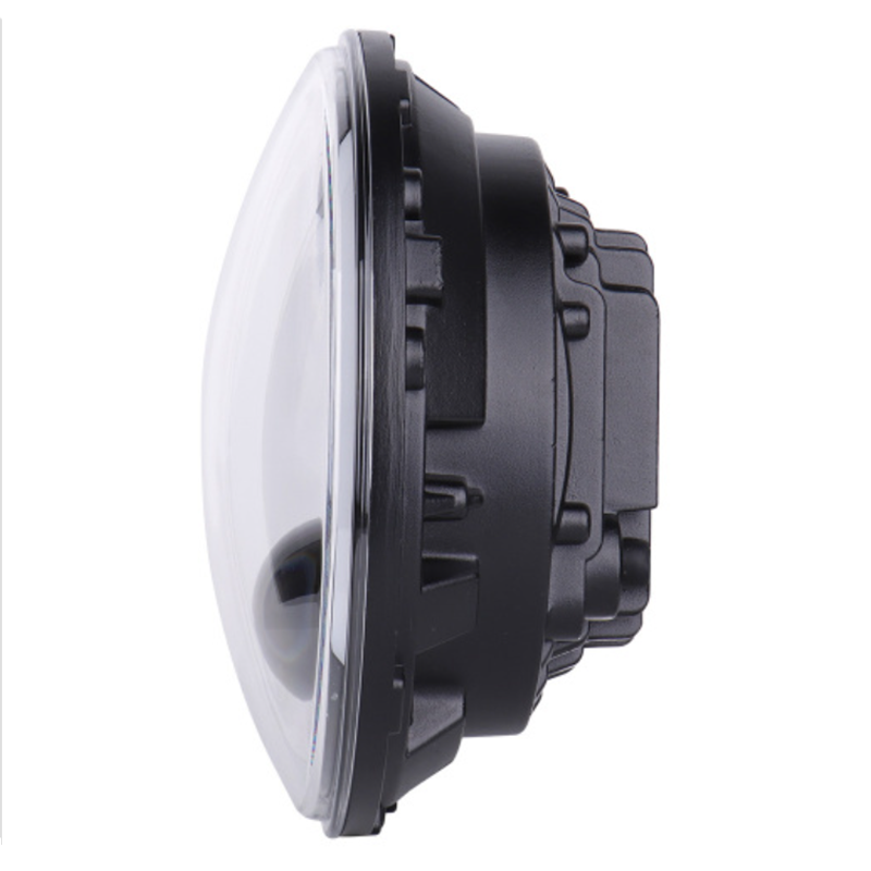 For Jeep Wrangler JK CJ TJ Headlight with Yellow Turning Signal Two Style Optional 7" LED Headlight for Bonniville for Harley Motorcycle