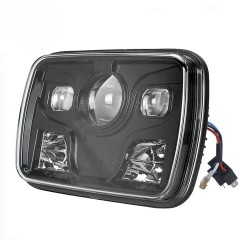 Morsun 5x7 Square LED Headlight for Jeep Wrangler Cherokee XJ