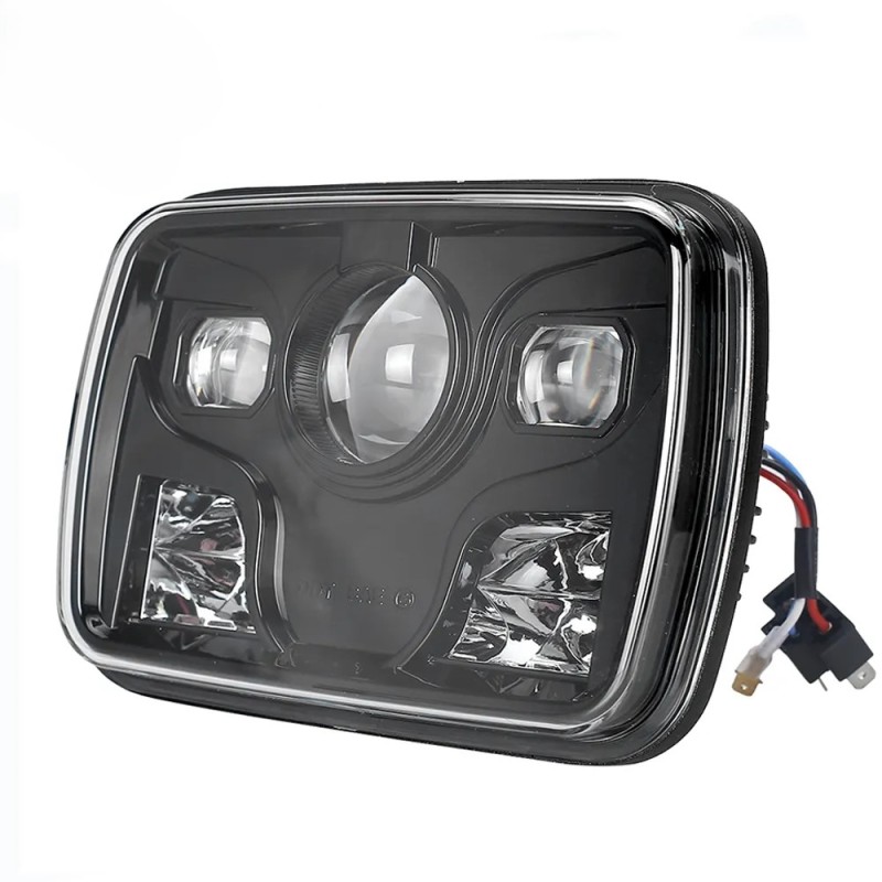 Morsun 5x7 Square LED Headlight for Jeep Wrangler Cherokee XJ
