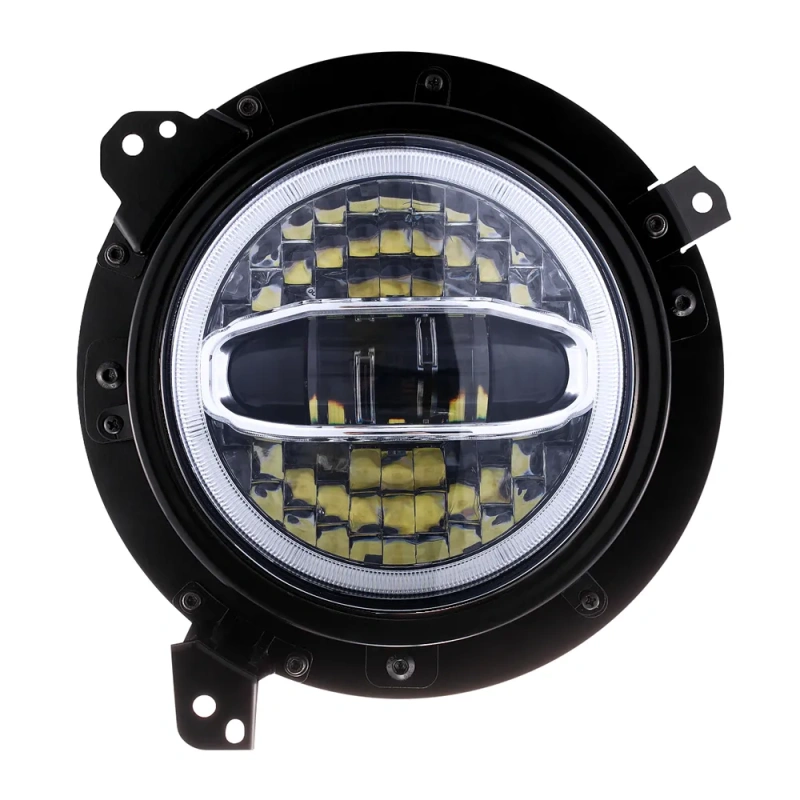 High power 108w 7 inch jeep wrangler halo projector headlights