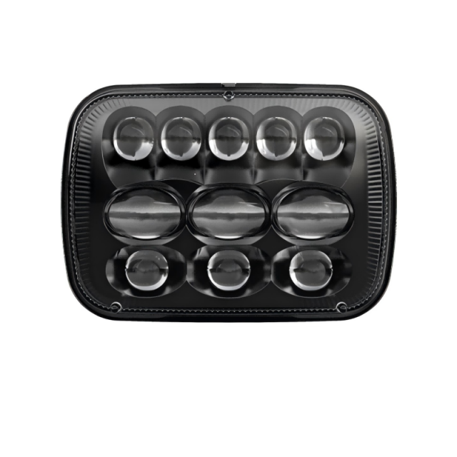 For Jeep YJ cherokee xj 5x7 inch headlamp 5800lm for Ford Super Duty 7x6 led headlight