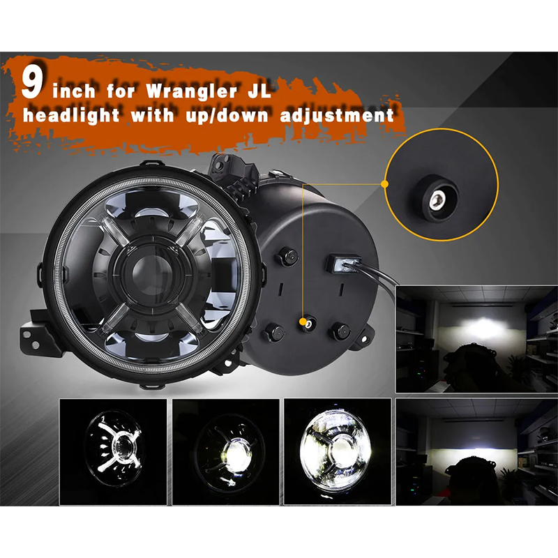 2018 2019 Jeep Wrangler JL Oem Led Headlights 9 inch Jeep JL Oem Led Headlights
