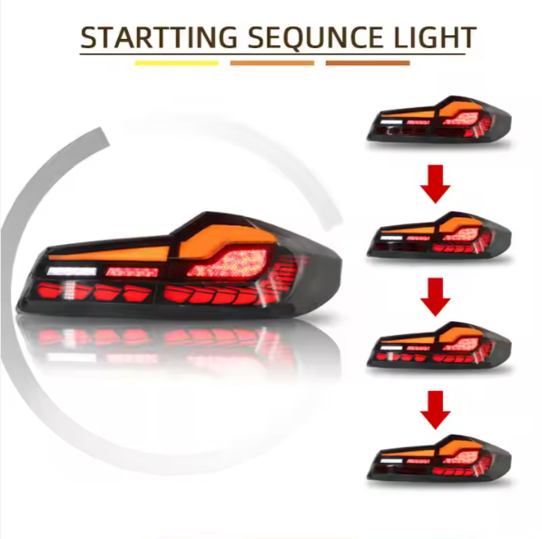 Auto Rear Lamp Accessories Lower Price Modified Taillight Led Tail Lights for BMW 5 Series G30 G38 2018 2019 2020