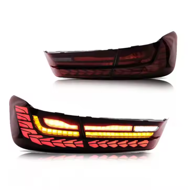 Dragon Scale Design for BMW 3 Series G20 G28 Led Taillights 318i 320i 325i 330i 2018 - 2020 Tail Lamp Assembly