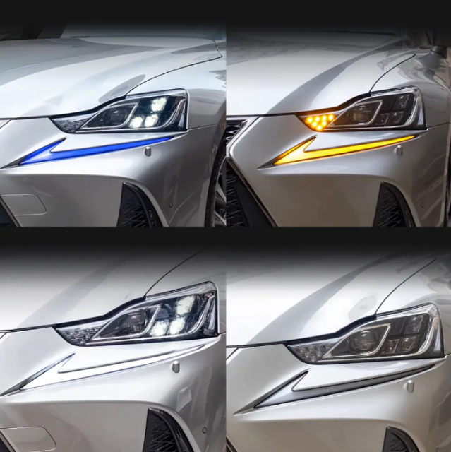 For LEXUS IS-200 250 300 350 Car Led Daytime Running Lights