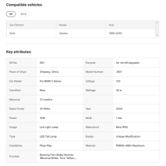 Modified Car LED Tail Lamp Tail Lights for BMW 3 Series F30 F35 F80 2012 - 2018 Rear Lamp Assembly