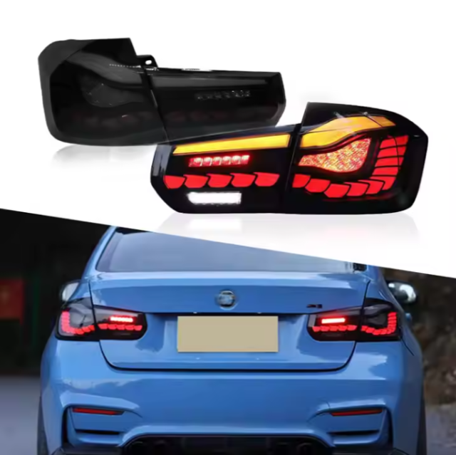 Plug and Play LED Dragon Tail Lights for BMW 3-series F30 F35 F80 2013-2020 New Condition Auto Rear Lamps Accessory