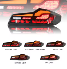 Auto Rear Lamp Accessories Lower Price Modified Taillight Led Tail Lights for BMW 5 Series G30 G38 2018 2019 2020