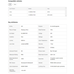 LED Tail Lamp for M3 3series 2013-2018 Upgraded M4 CLS Rear Lamp for BMW F30 Taillights F35 F80 320i 328i 330i 335i RGB Light