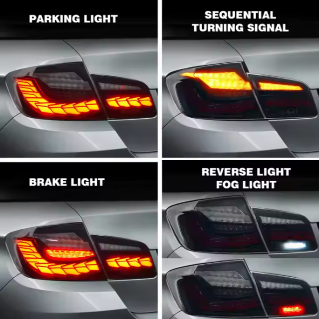 Modified Led Tail Lights for BMW 5 Series F10 F18 2011- 2017 Taillights Rear Lamp for bmw Accessories 520i 523i 528i