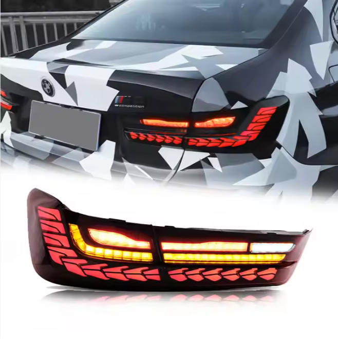 Tail Lamp for BMW 3 Series G20 2020-2021 Dragon Scale Taillight