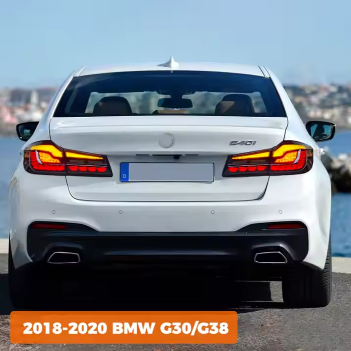 2010-2019 Led Tail Light for BMW 5 Series G30 G38 Led Tail Lamp Accessory Smoke Red Led Rear Lamp New Condition