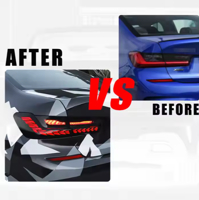 Dragon Scale Design for BMW 3 Series G20 G28 Led Taillights 318i 320i 325i 330i 2018 - 2020 Tail Lamp Assembly
